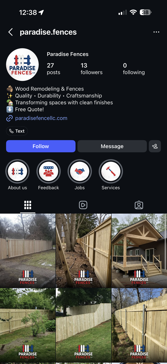 Instagram profissional